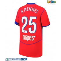 Maglie da calcio Paris Saint-Germain Nuno Mendes #25 Terza Maglia 2025-26 Manica Corta